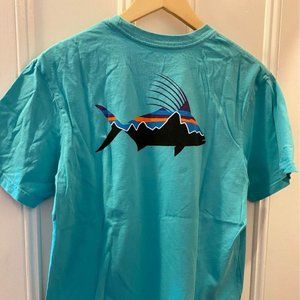 Patagonia Fitz Roy Fish Organic Cotton T-Shirt